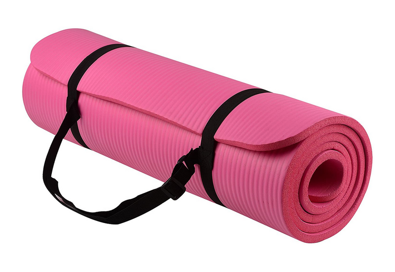 MASTON Yoga Mat, All Purpose 10MM 15MM Extra Thick High Density Anti-Tear  Exercise Pilates Mat (10MM, Pink) : : Sports, Fitness & Outdoors
